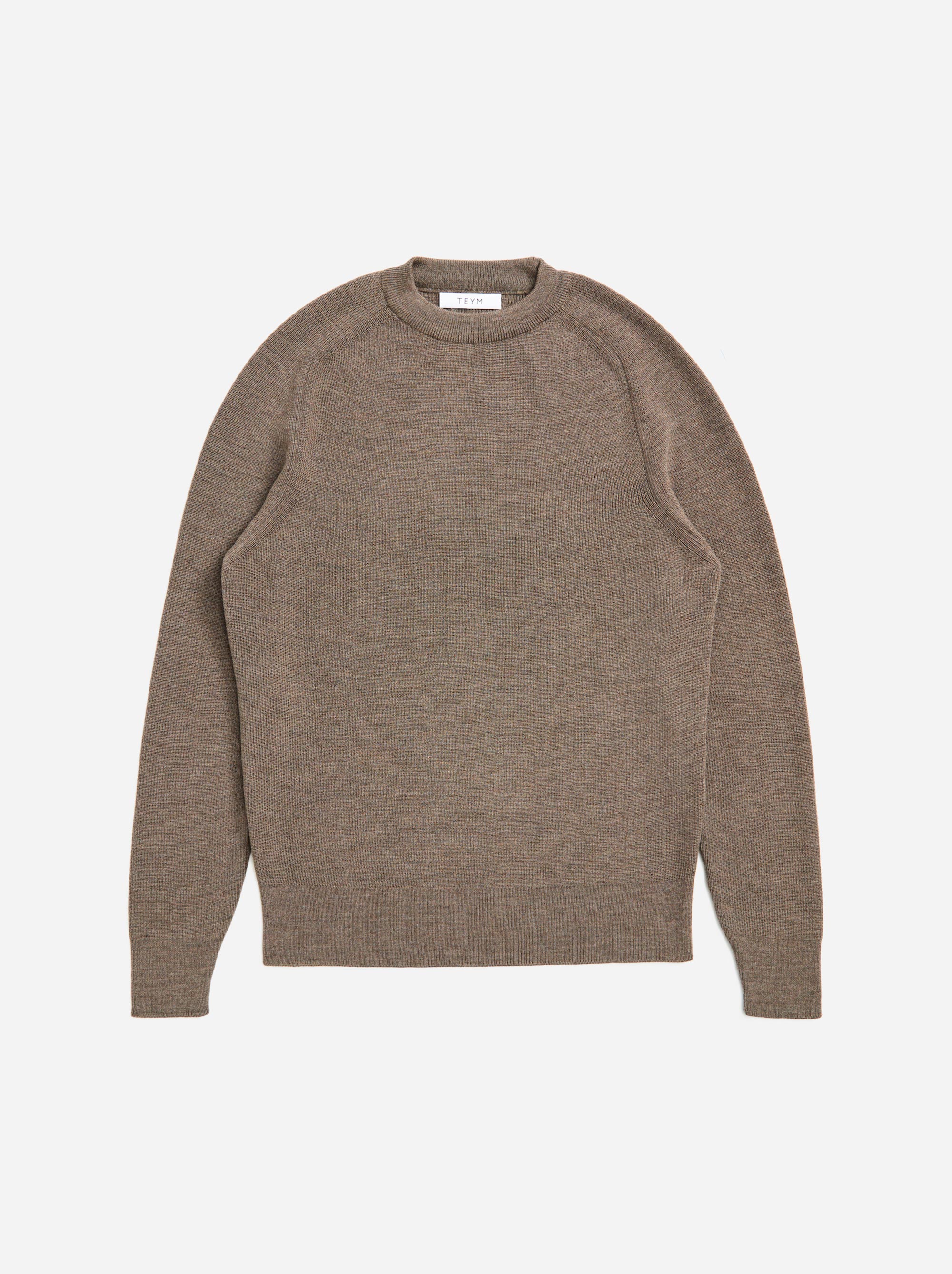 Teym - Crewneck - The Merino Sweater - Women - Grey - 4