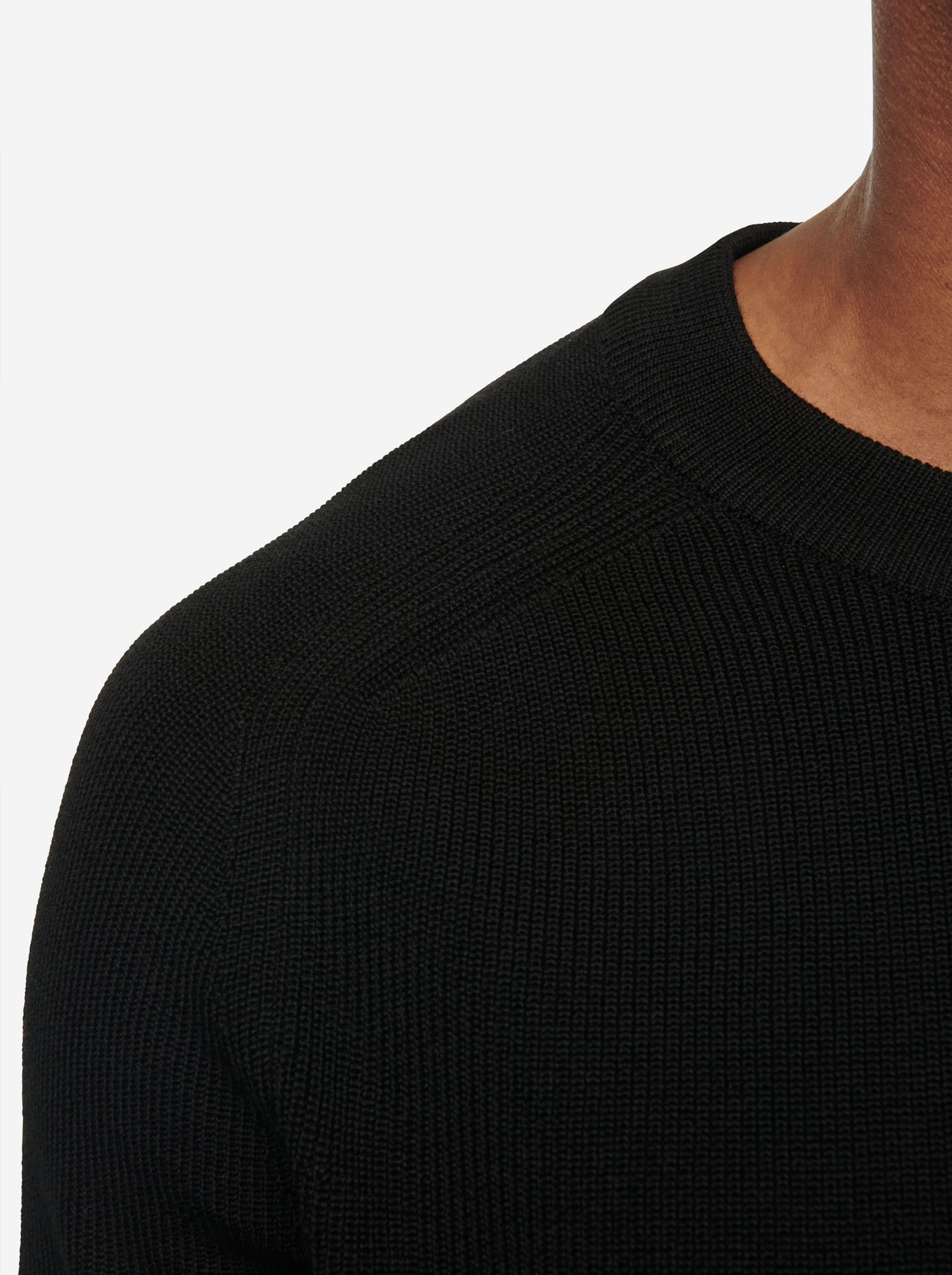 Teym - The Merino Sweater - Men - Black - 9