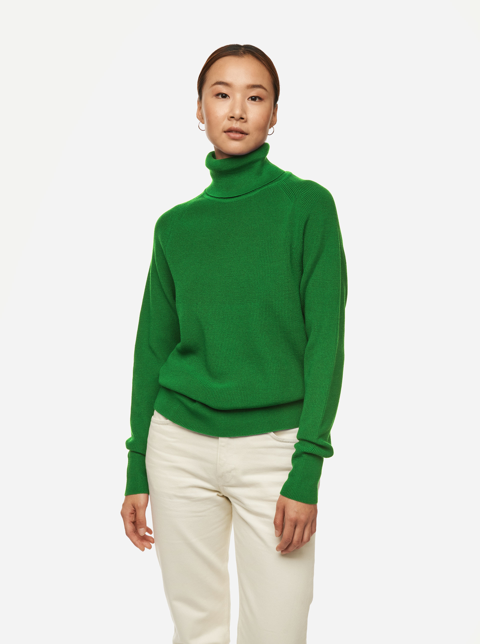 Teym - Turtleneck - The Merino Sweater - Men - Bright Green - 2