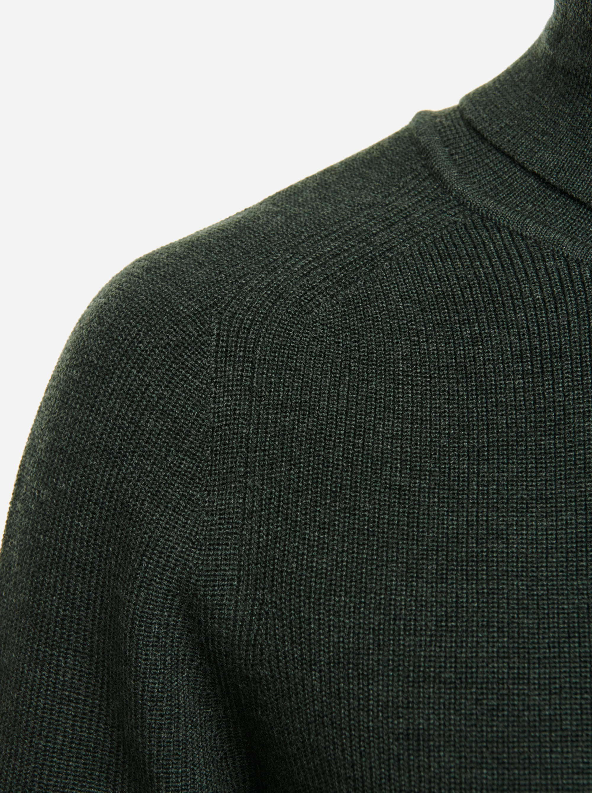 Teym - Turtleneck - The Merino Sweater - Men - Green - 4