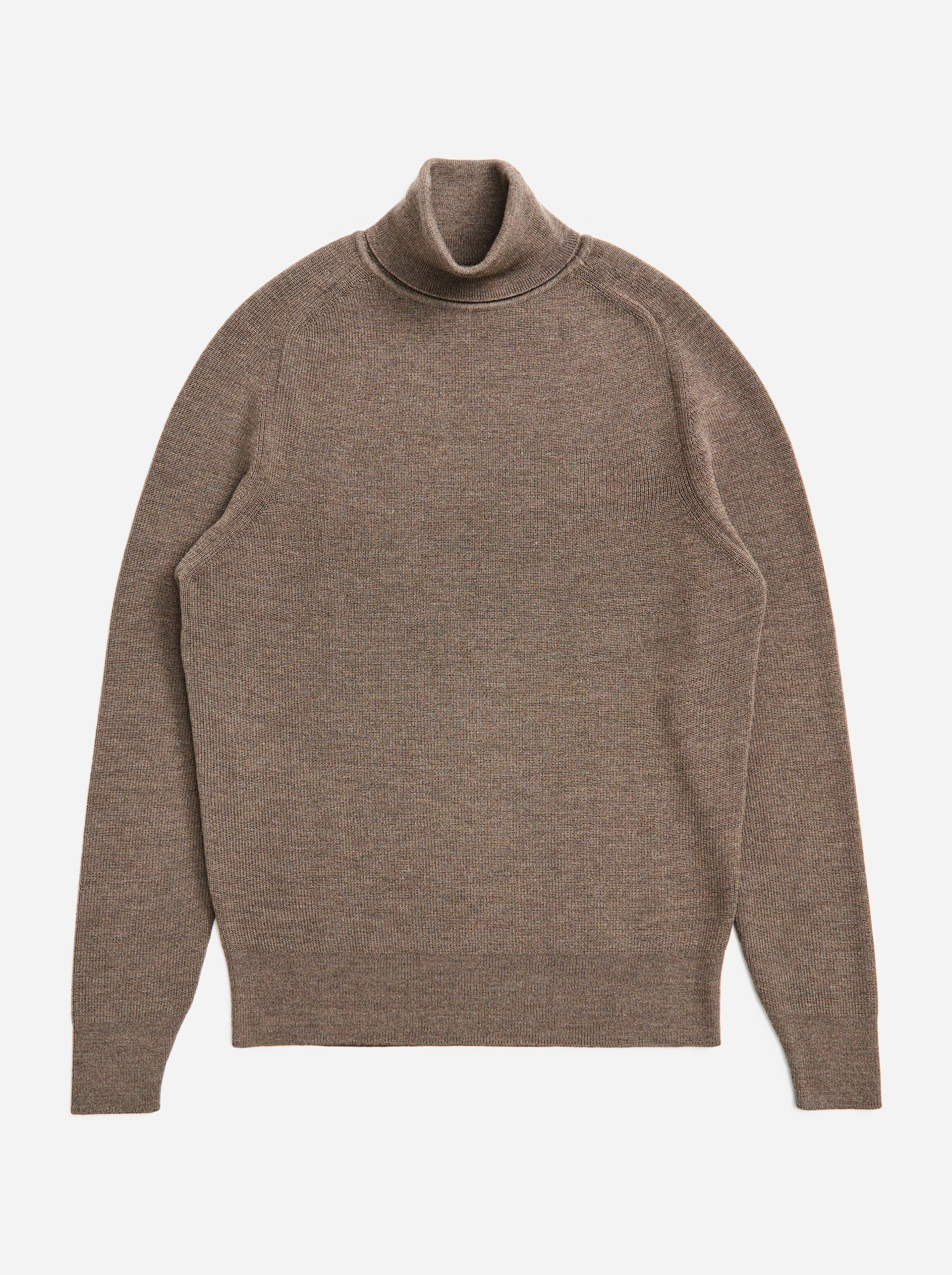 Teym - Turtleneck - The Merino Sweater - Men - Grey - 5