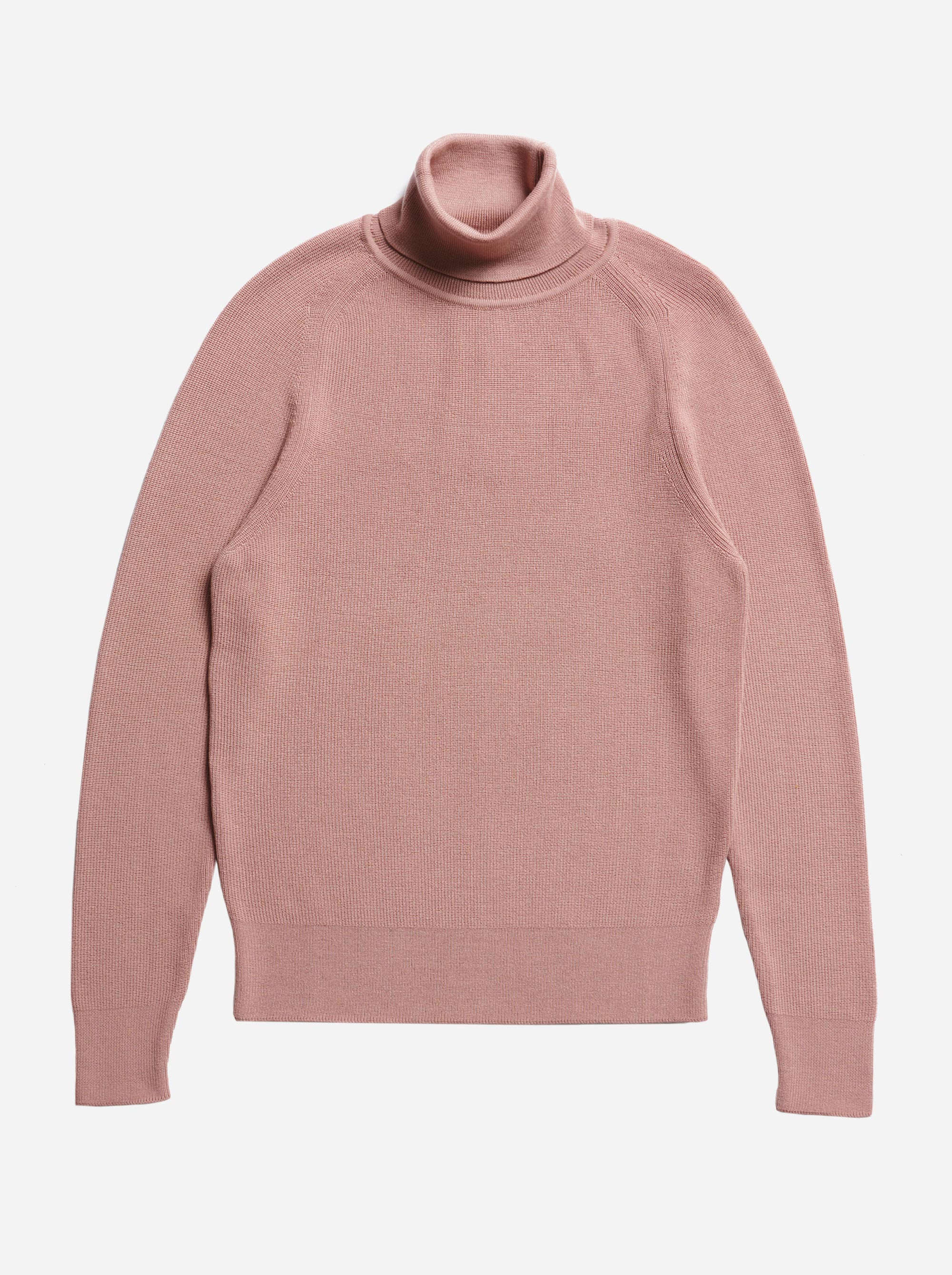 Teym - Turtleneck - The Merino Sweater - Men - Pink - 5