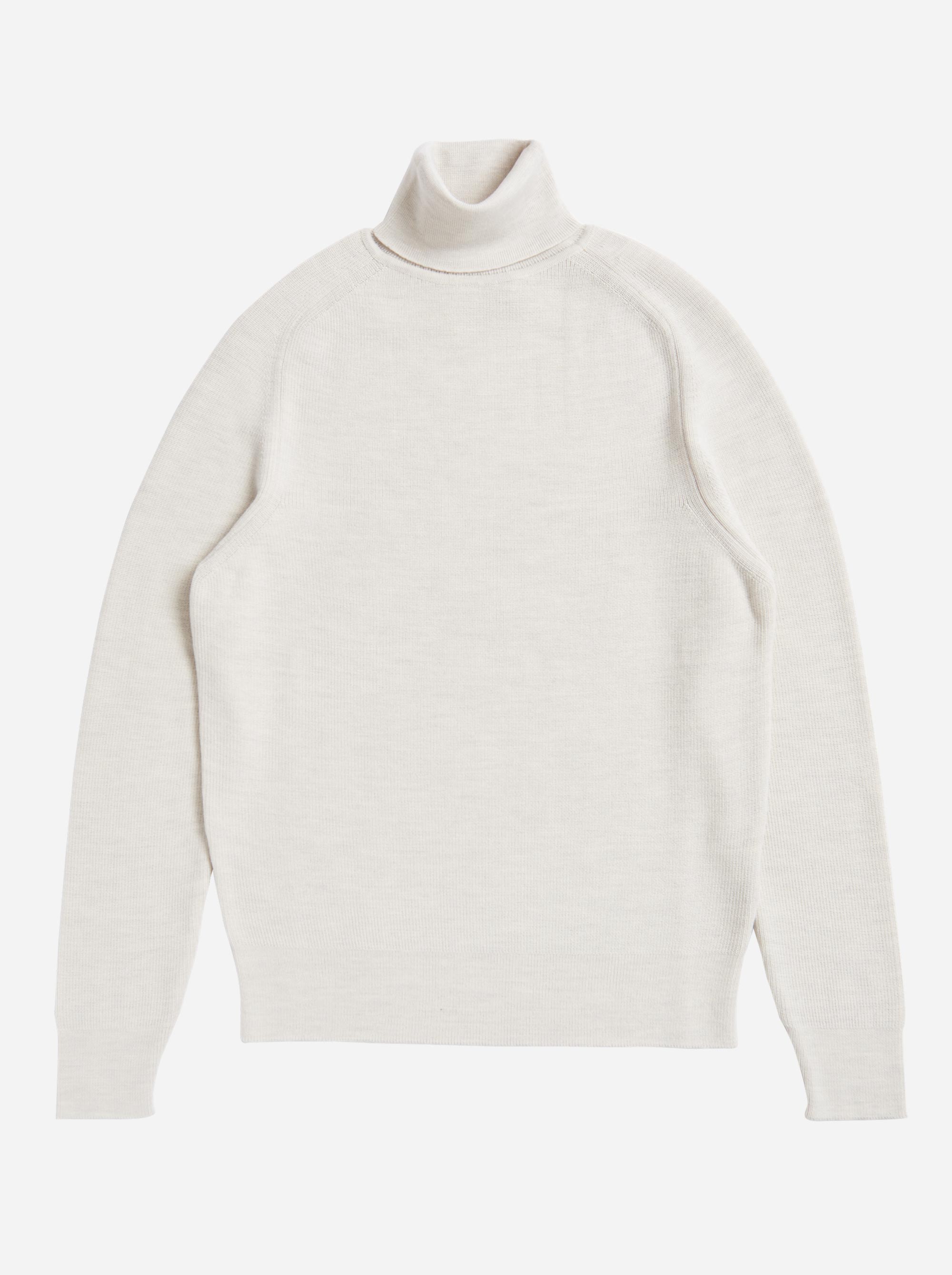 Teym - Turtleneck - The Merino Sweater - Men - White - 6