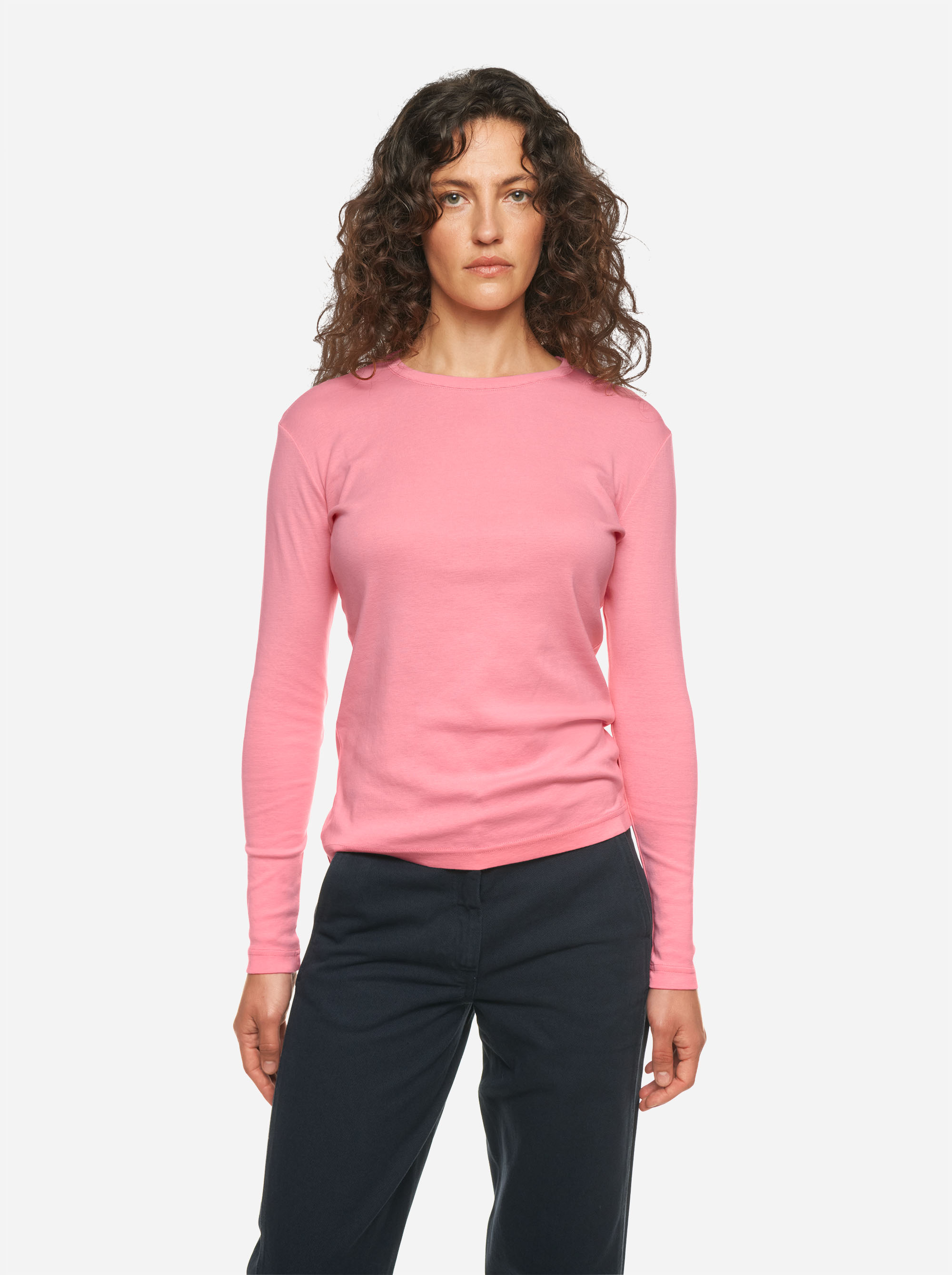 Teym - The Longsleeve T-Shirt - Women - Pink - 1
