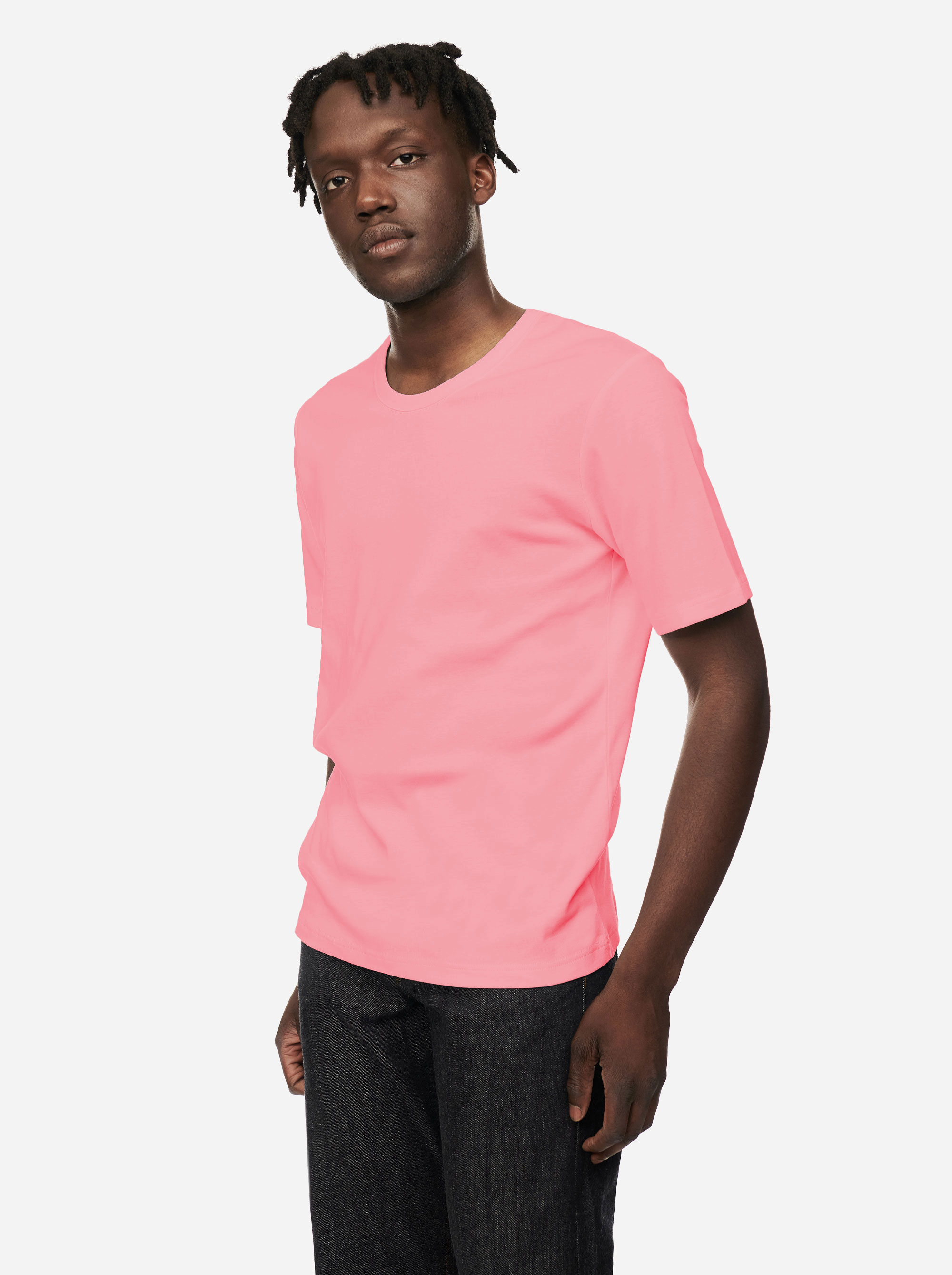 Teym - The T-Shirt - Men - Pink - 1