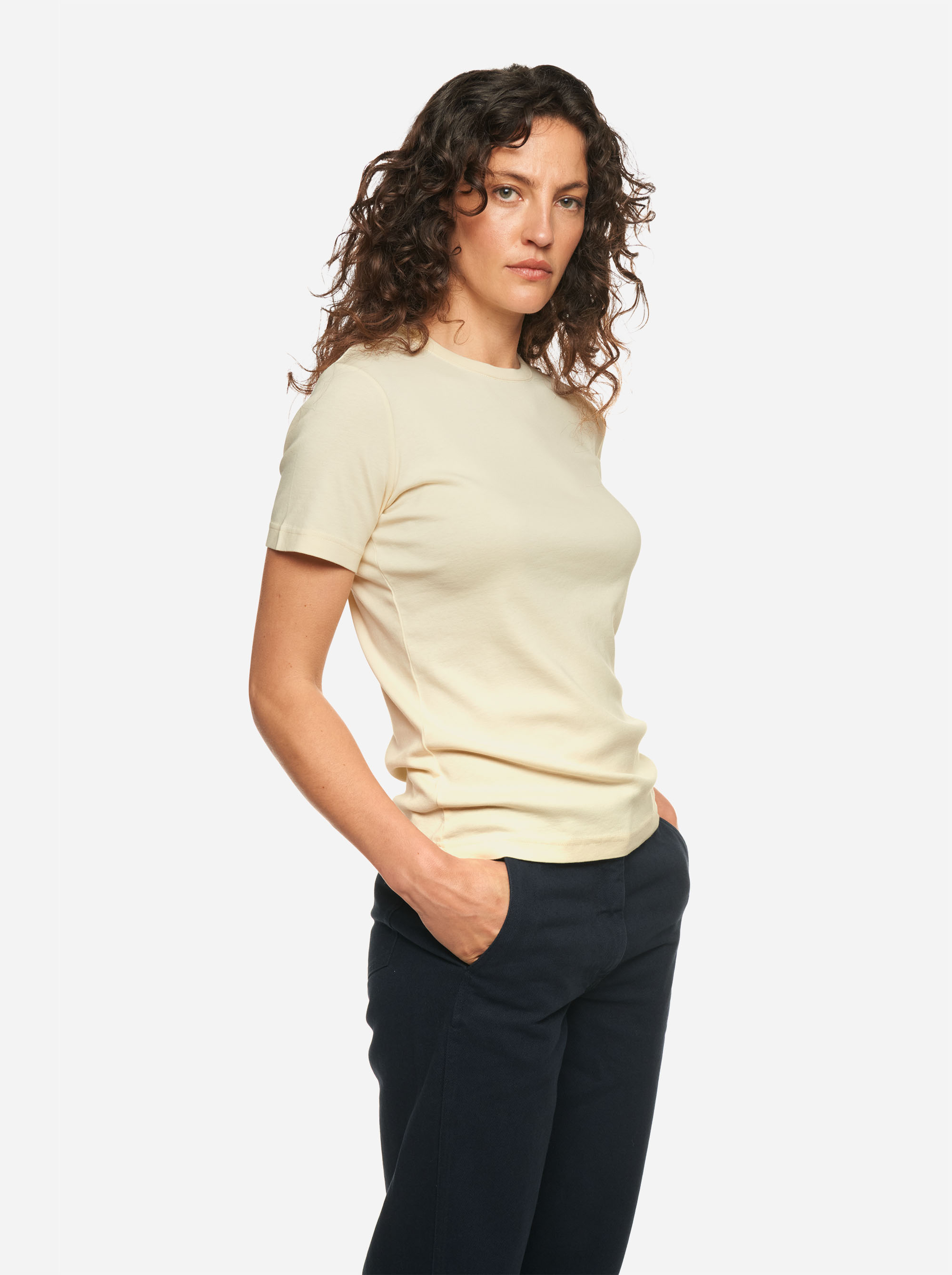 Teym - The T-Shirt - Women - Off-white - 2