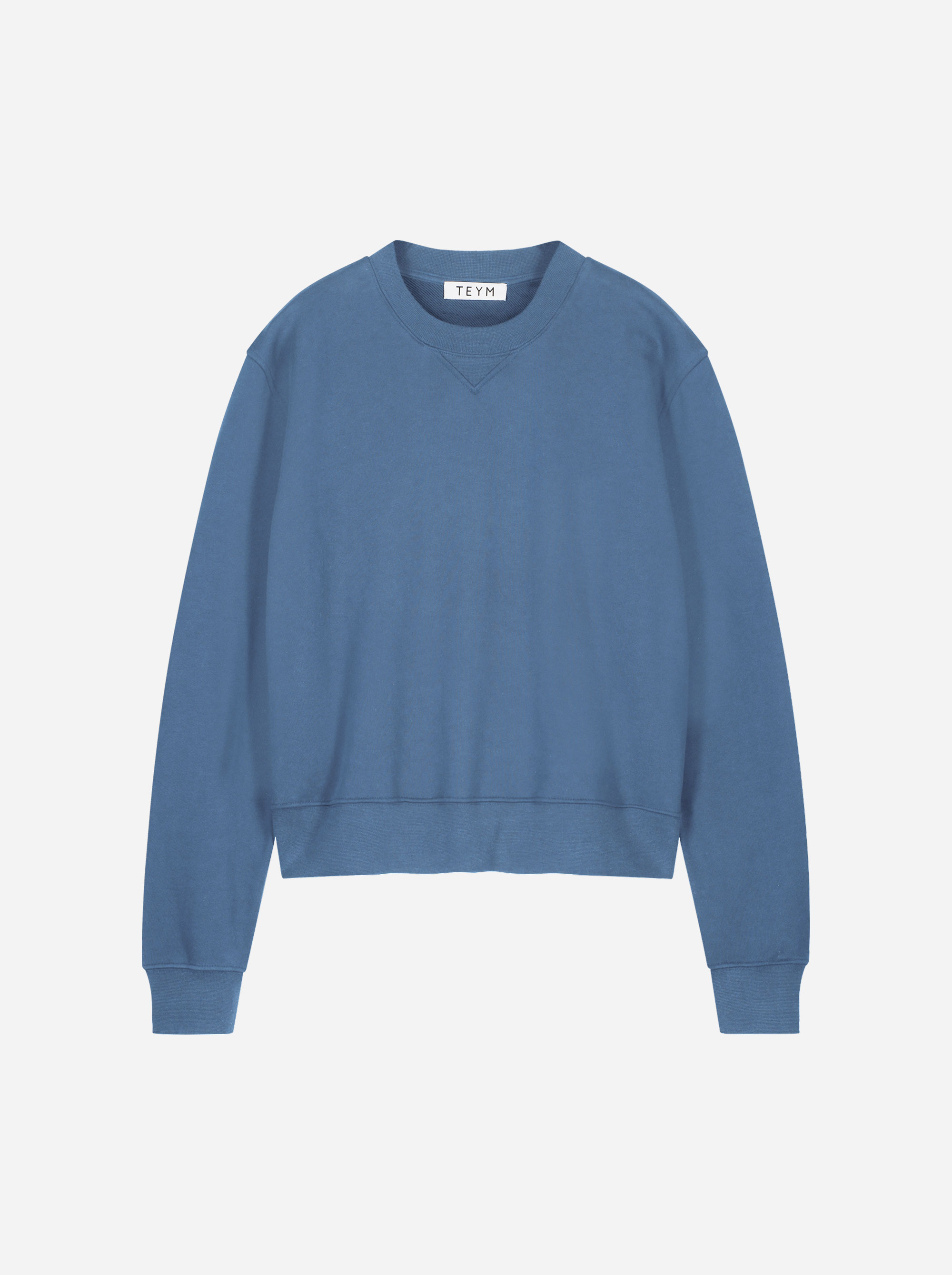 Teym - The Sweatshirt - Blue Grey - Women - 4