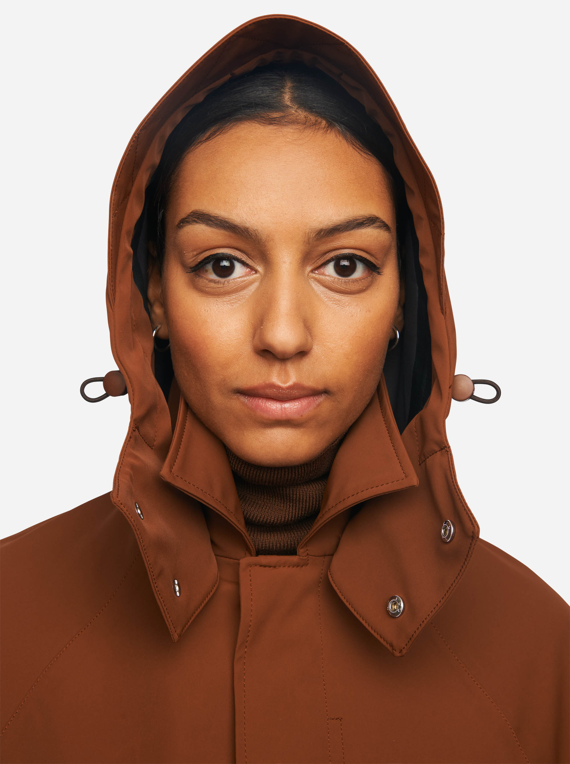 Teym - The Raincoat - Women - Brown - 7